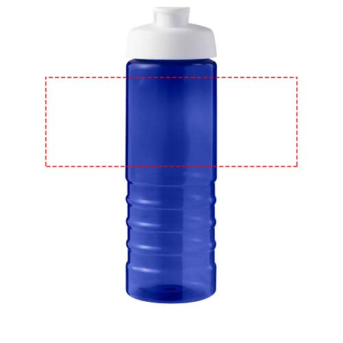 H2O Active® Eco Treble 750 ml sportflaska med uppfällbart lock