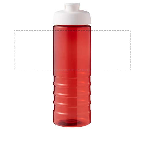 H2O Active® Eco Treble 750 ml sportflaska med uppfällbart lock