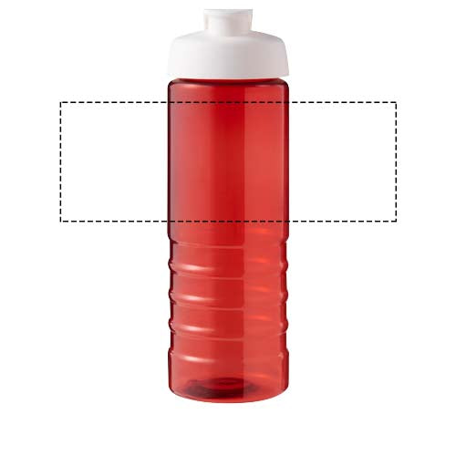 H2O Active® Eco Treble 750 ml sportflaska med uppfällbart lock