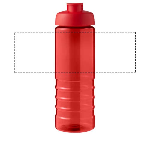 H2O Active® Eco Treble 750 ml sportflaska med uppfällbart lock
