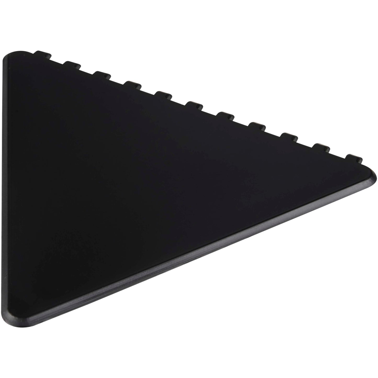 Frosty triangular recycled plastic ice scraper