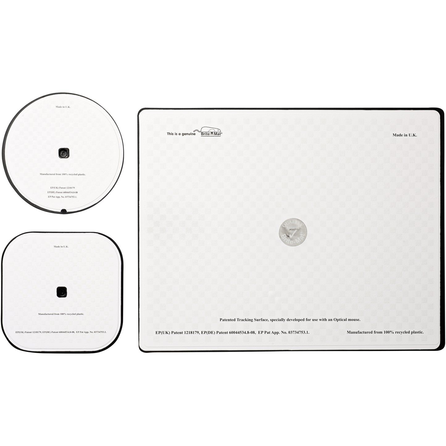 Brite-Mat® Set 1 med musmatta och underlägg