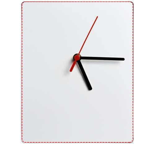 Brite-Clock® rektangulär väggklocka