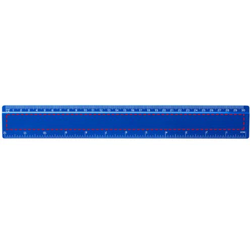 Renzo 30 cm plastlinjal