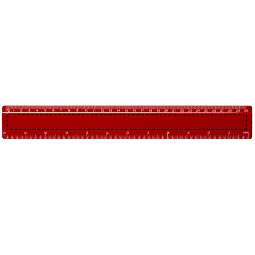 Renzo 30 cm plastlinjal
