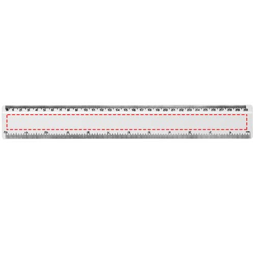 Renzo 30 cm plastlinjal