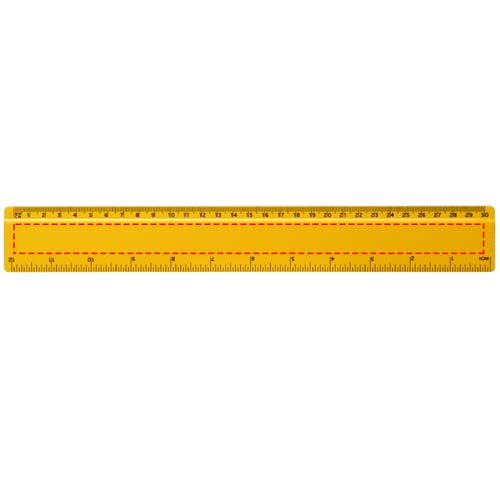 Renzo 30 cm plastlinjal
