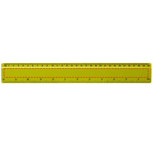 Renzo 30 cm plastlinjal