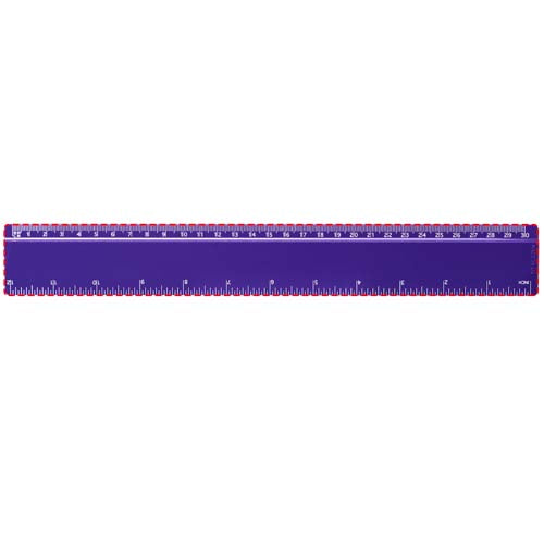 Renzo 30 cm plastlinjal