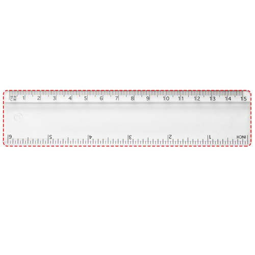 Renzo 15 cm plastlinjal