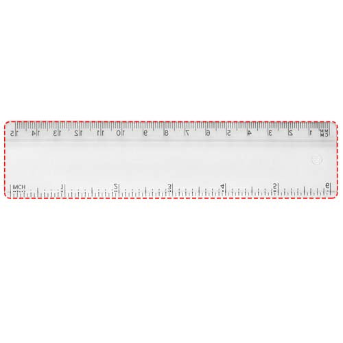 Renzo 15 cm plastlinjal