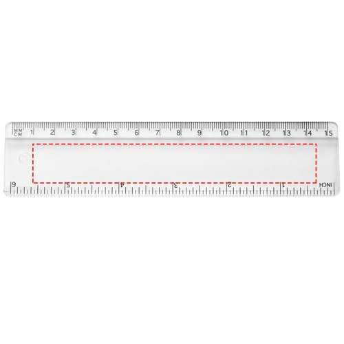 Renzo 15 cm plastlinjal