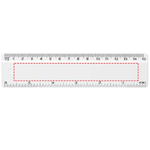 Renzo 15 cm plastlinjal