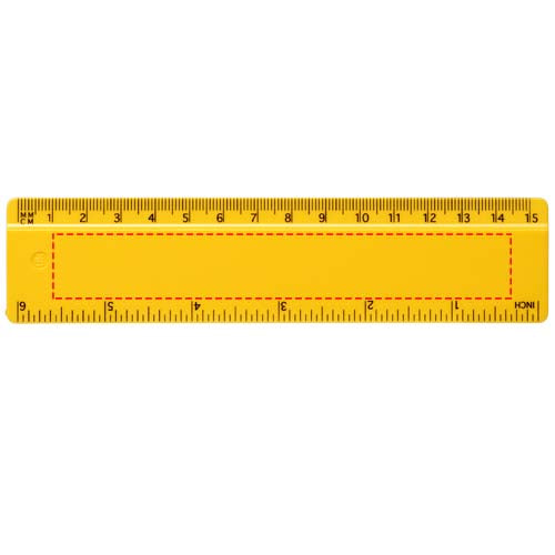 Renzo 15 cm plastlinjal