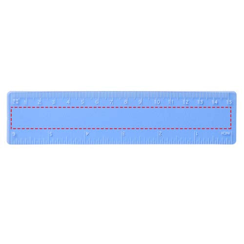 Rothko 15 cm plastlinjal