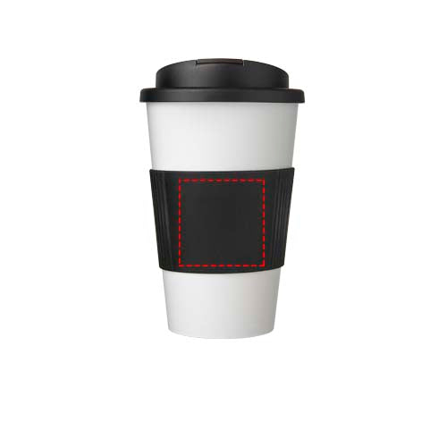 Americano® 350 ml mugg med grepp och spillsäkert lock