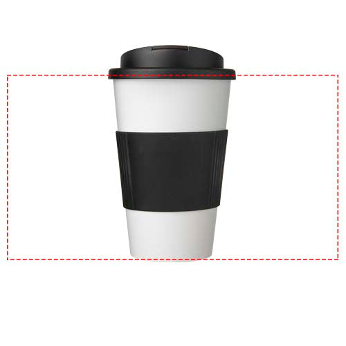 Americano® 350 ml mugg med grepp och spillsäkert lock
