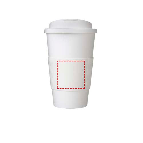 Americano® 350 ml mugg med grepp och spillsäkert lock