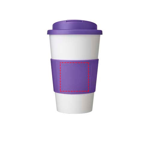 Americano® 350 ml mugg med grepp och spillsäkert lock