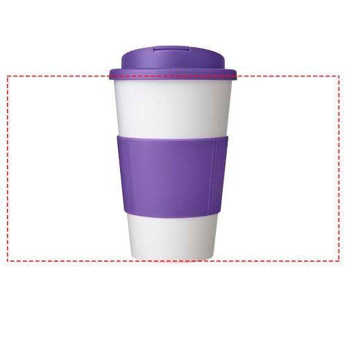 Americano® 350 ml mugg med grepp och spillsäkert lock