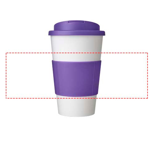 Americano® 350 ml mugg med grepp och spillsäkert lock