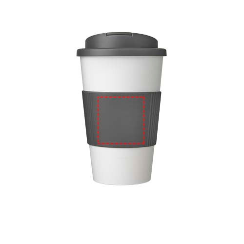 Americano® 350 ml mugg med grepp och spillsäkert lock