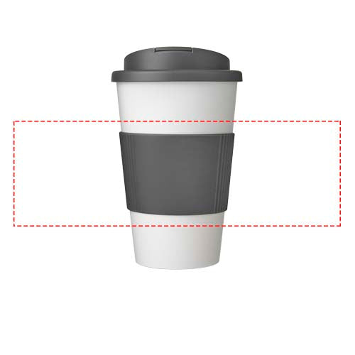 Americano® 350 ml mugg med grepp och spillsäkert lock