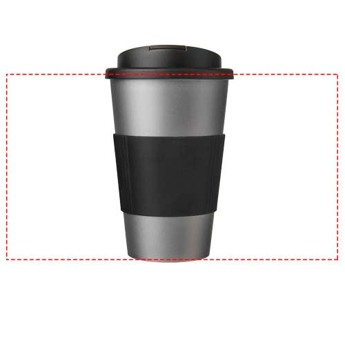 Americano® 350 ml mugg med grepp och spillsäkert lock