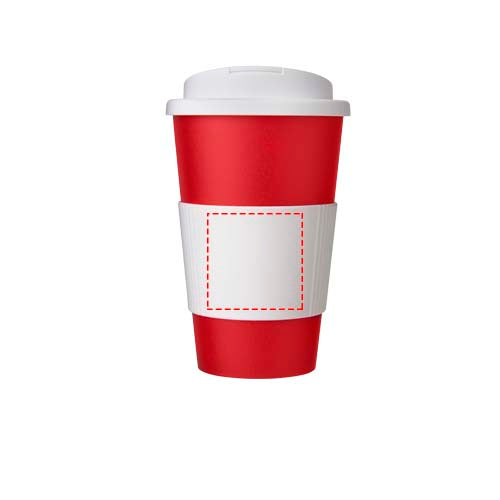 Americano® 350 ml mugg med grepp och spillsäkert lock