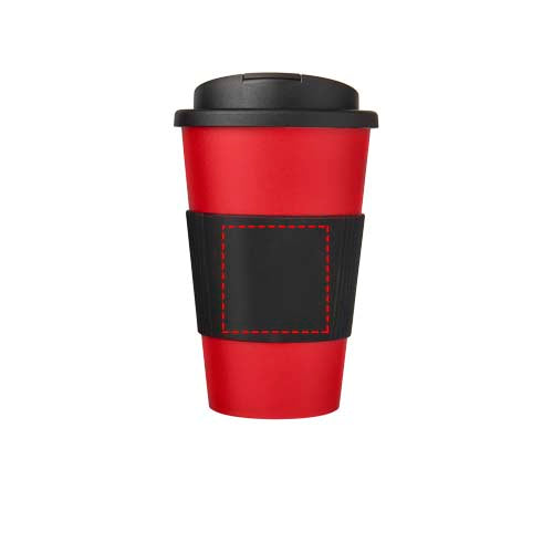 Americano® 350 ml mugg med grepp och spillsäkert lock