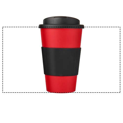 Americano® 350 ml mugg med grepp och spillsäkert lock