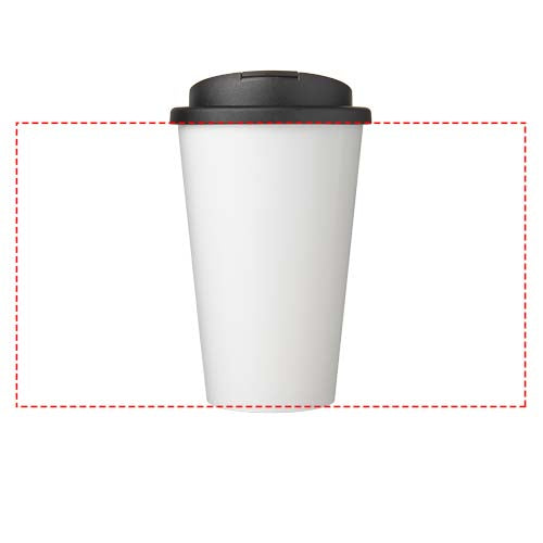 Brite-Americano® 350 ml mugg med spillsäkert lock