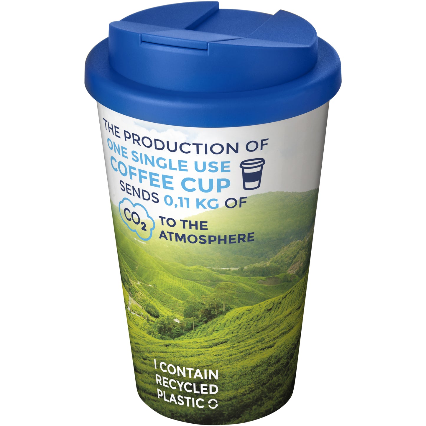 Brite-Americano® 350 ml mugg med spillsäkert lock