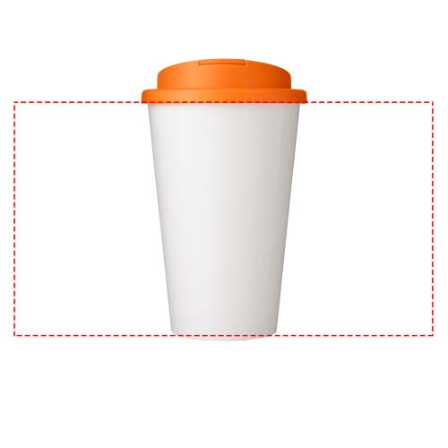 Brite-Americano® 350 ml mugg med spillsäkert lock