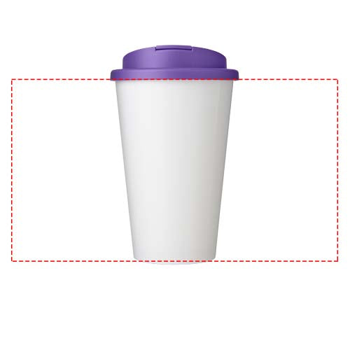 Brite-Americano® 350 ml mugg med spillsäkert lock