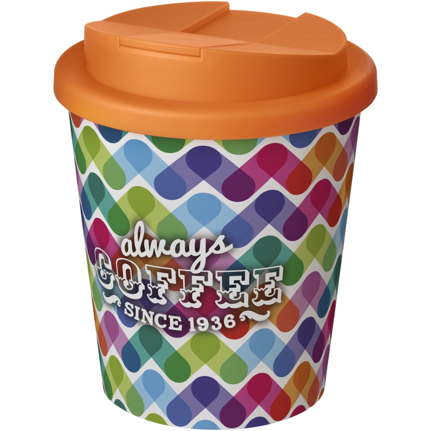 Brite-Americano® Espresso 250 ml mugg med spillsäkert lock