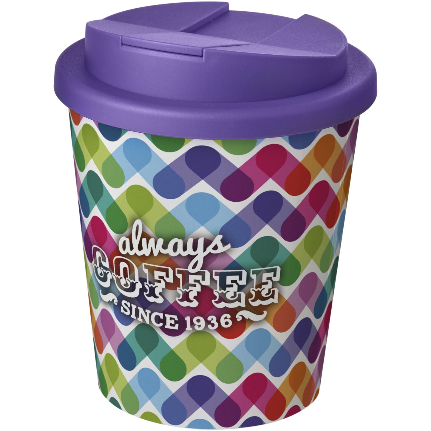Brite-Americano® Espresso 250 ml mugg med spillsäkert lock