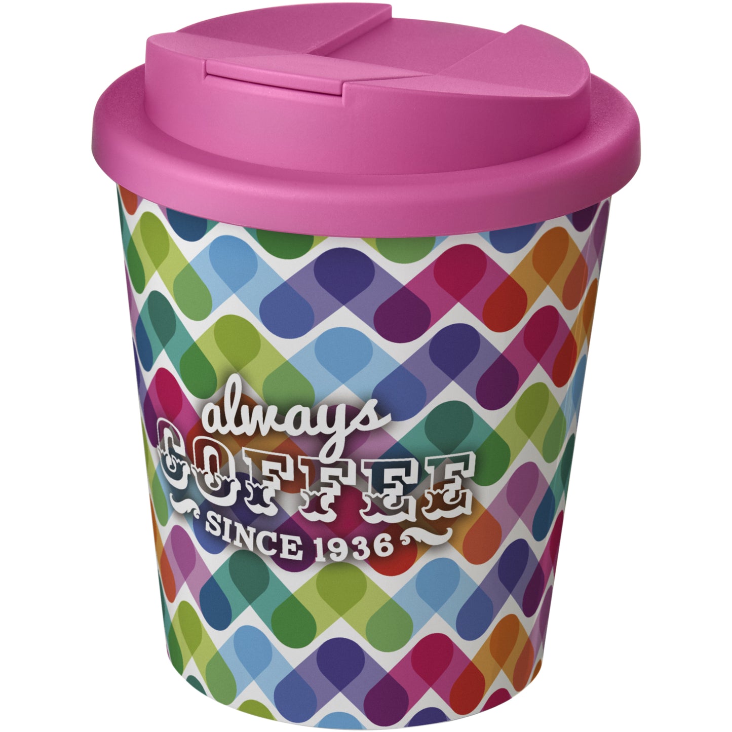 Brite-Americano® Espresso 250 ml mugg med spillsäkert lock