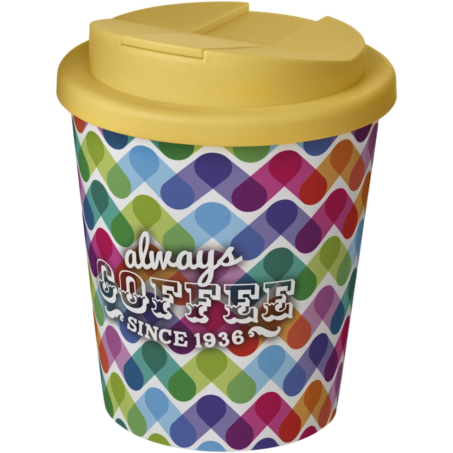 Brite-Americano® Espresso 250 ml mugg med spillsäkert lock