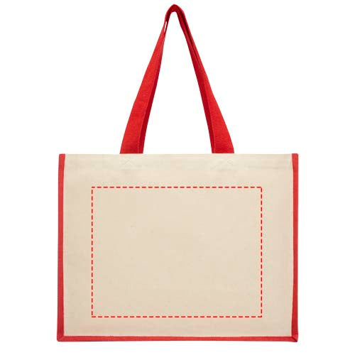 Varai 320 g/m² shoppingväska av kanvas och jute 23L