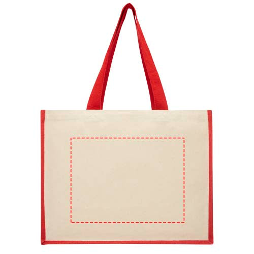 Varai 320 g/m² shoppingväska av kanvas och jute 23L