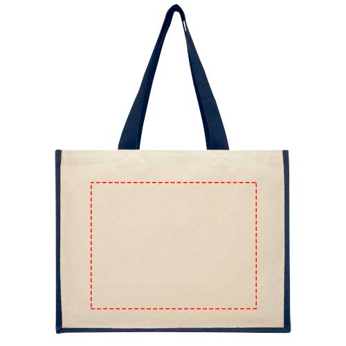 Varai 320 g/m² shoppingväska av kanvas och jute 23L