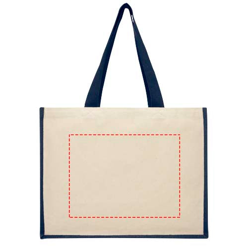 Varai 320 g/m² shoppingväska av kanvas och jute 23L
