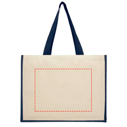 Varai 320 g/m² shoppingväska av kanvas och jute 23L