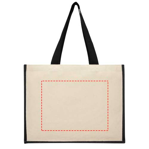 Varai 320 g/m² shoppingväska av kanvas och jute 23L