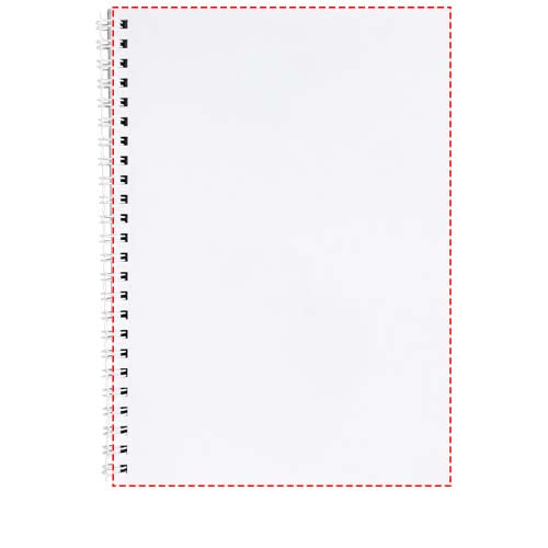 Desk-Mate® spiral A6 anteckningsbok PP-omslag