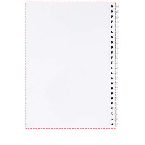 Desk-Mate® spiral A6 anteckningsbok PP-omslag