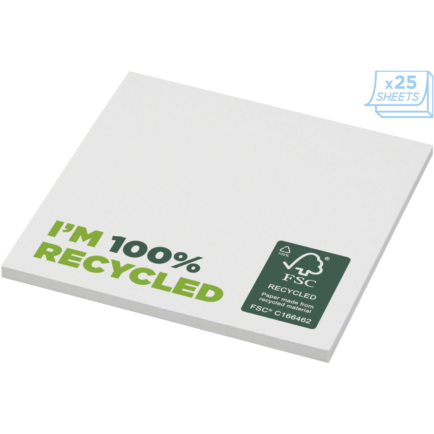 Sticky-Mate® klisterlappar av återvunnet papper 75 x 75 mm
