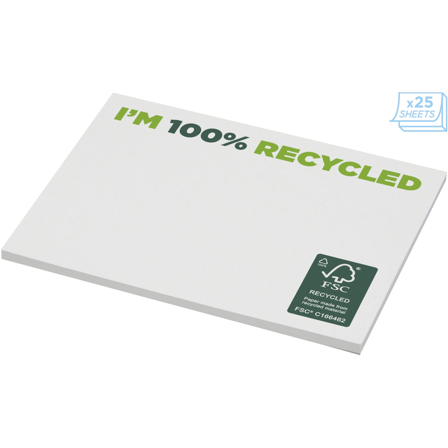 Sticky-Mate® klisterlappar av återvunnet papper 100 x 75 mm