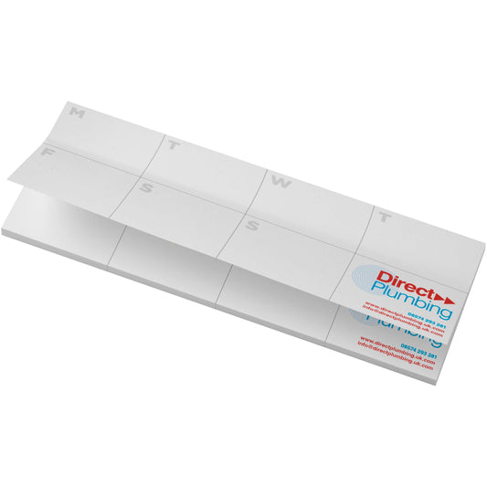 Sticky-Mate® klisterlappar med tryckt planering av återvunnet material